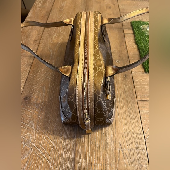 Authentic Gucci GG Lurex Princy Boston Bag - Bought from TheRealReal - Picture 12 of 16